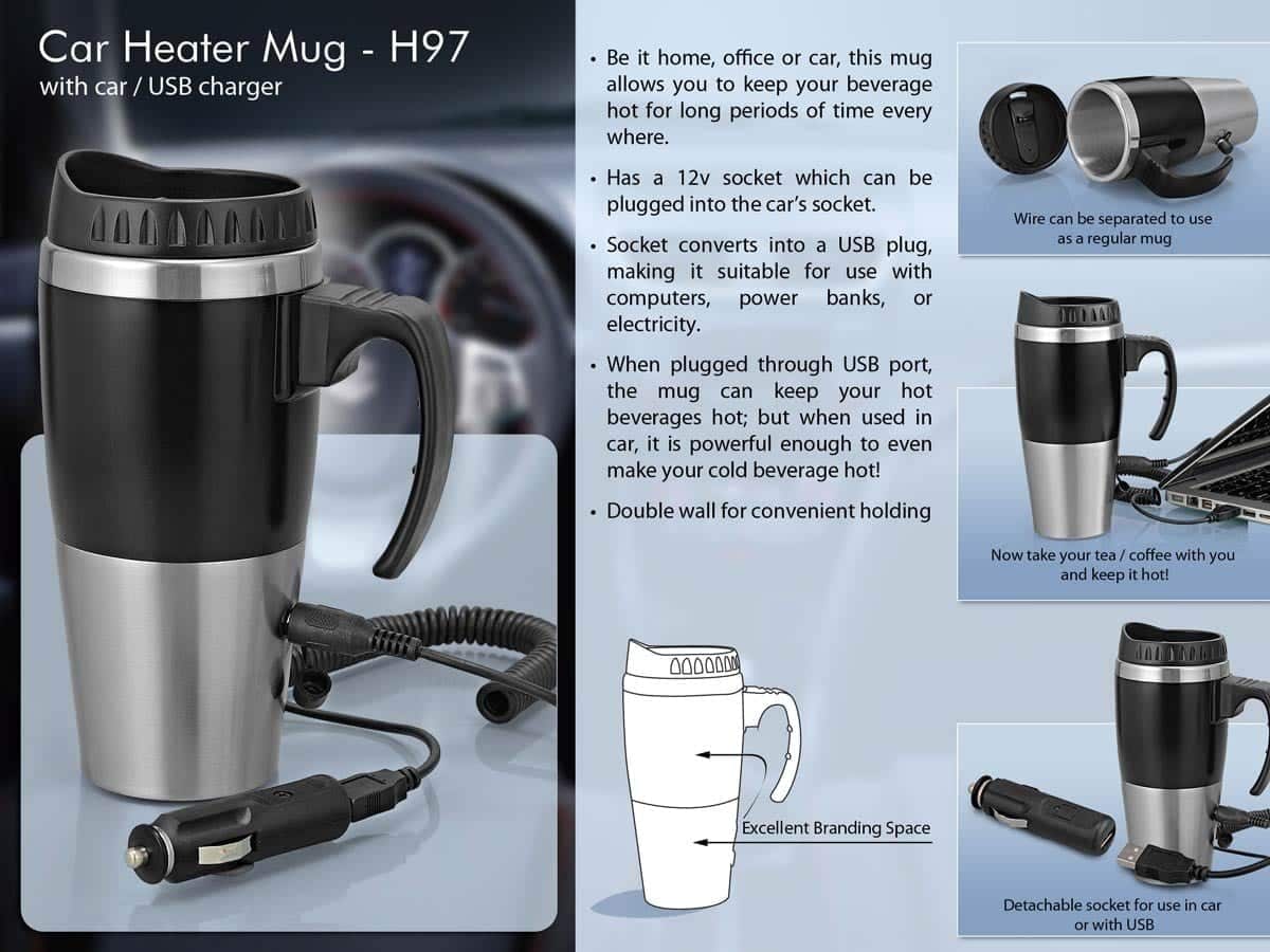 Heater Mug For Car