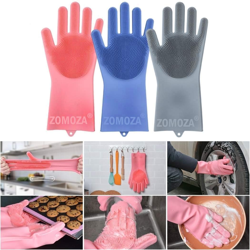 Sillicon Srubbing Gloves