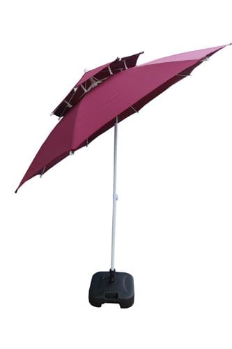 Tiltable Double Layer Umbrella