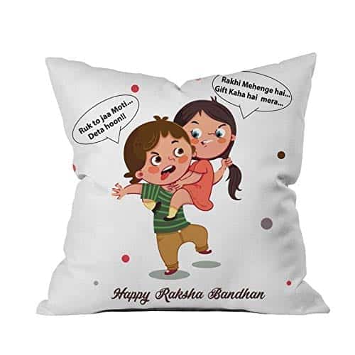 Sister-Brother Cushion Cover