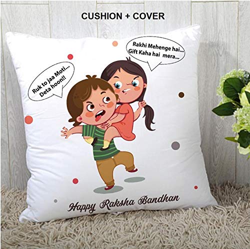 Sister-Brother Cushion Cover