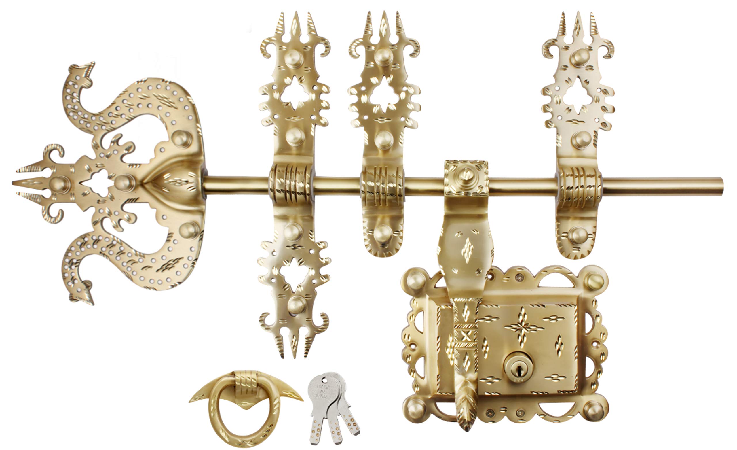 Golden Trishul Locks