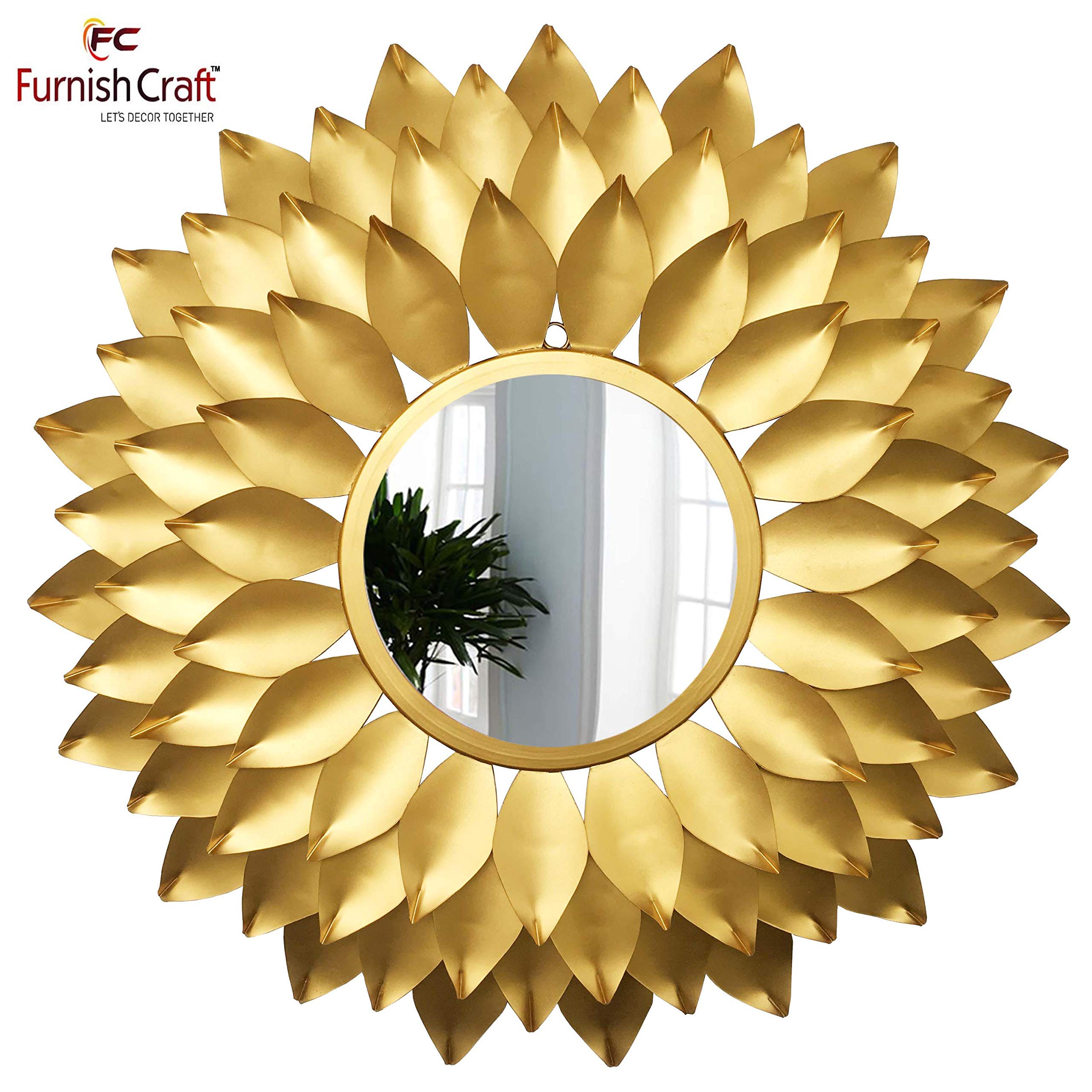 Sunflower Leaf Mirror