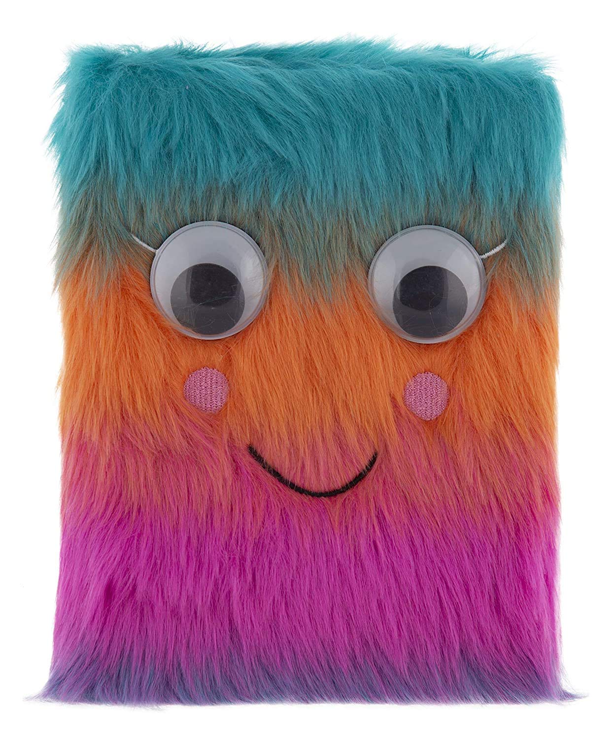 Mirada Rainbow Plush Notebook