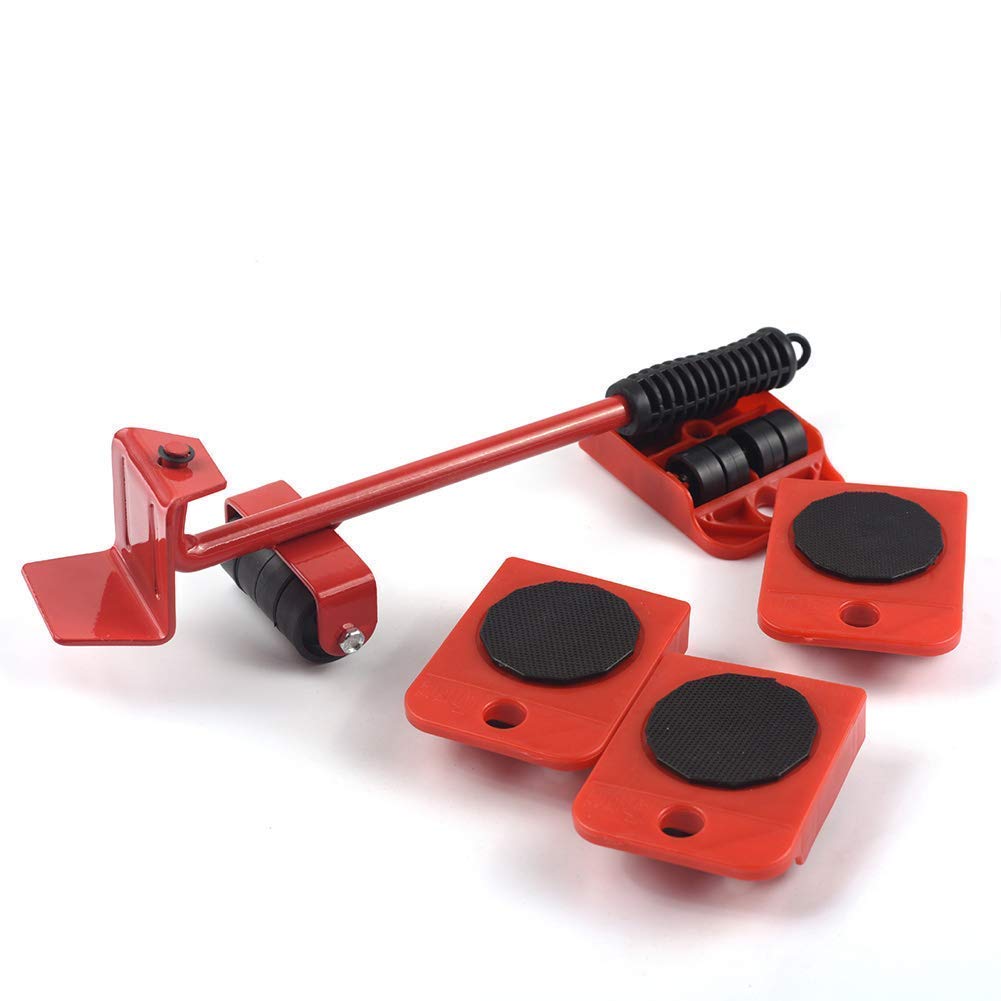 PureChem Heavy Duty Furniture Lifter Sliders Easy Safe Moving, Appliance Roller Suitable Sofas, Couches Refrigerators, Adjustable Height