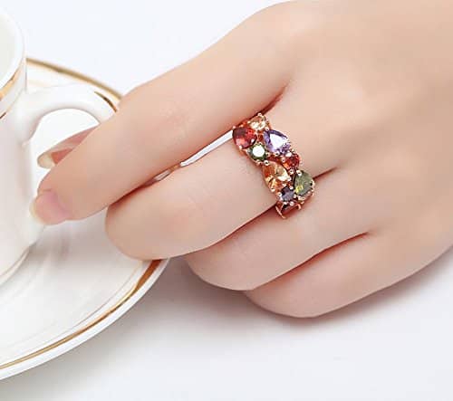 18K Rose Gold Plated Ring